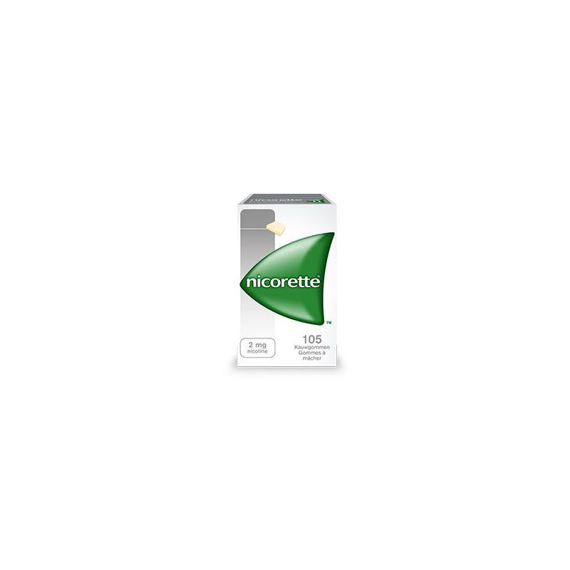 Nicorette Gomme A Macher 105 X 2mg