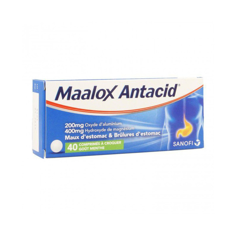 MAALOX ANTACID 200/400 COMP 40