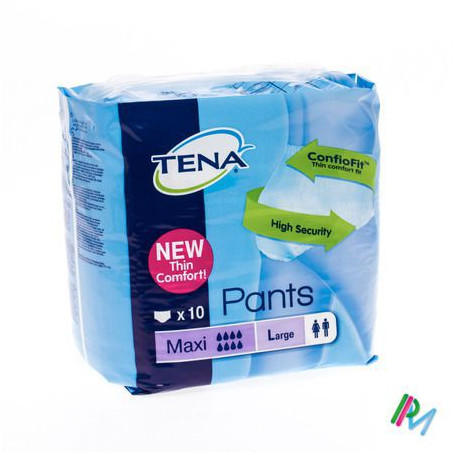Tena Pants Maxi T-large 10 uts | PromoFarma