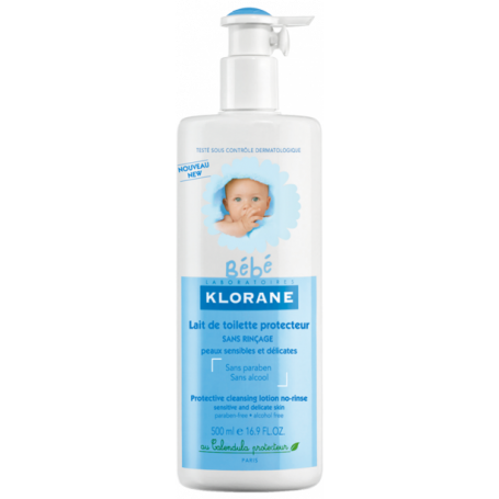 Klorane Bebe Lait De Toilette Protecteur Sans Rincage 750 Ml Klorane Bebe Lait De Toilette Protecteur Sans Rincage 750 Ml