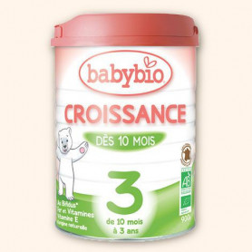 Babybio optima 3 lait de croissance 800g