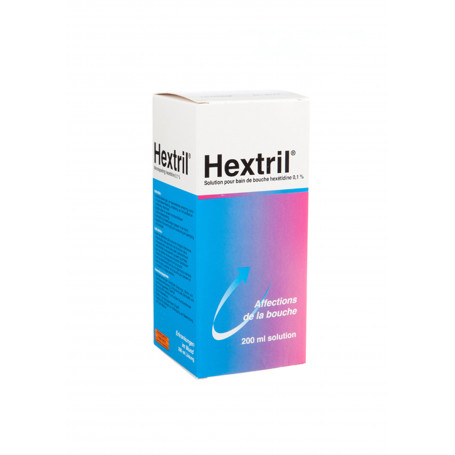 Hextril 0,1% Bain de Bouche, 200 ml