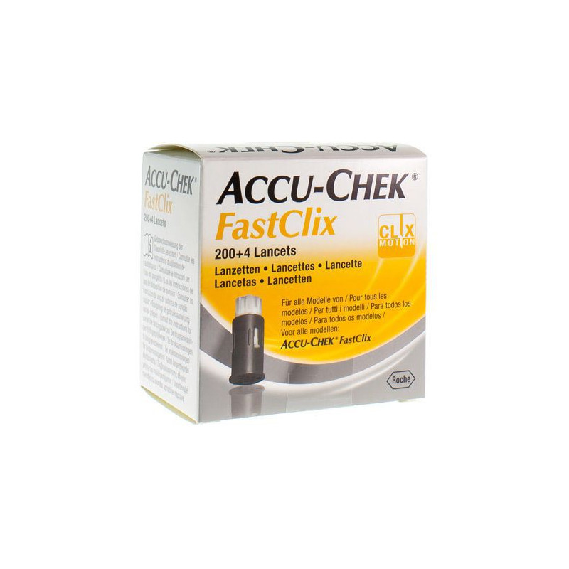 Accu Chek Mobile Fastclix Lancets 34x6