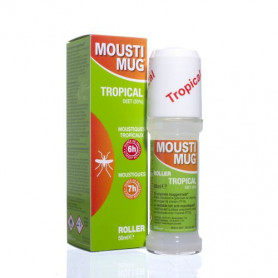 Moustimug Tropical MaXX 50% Deet Roller 50ml