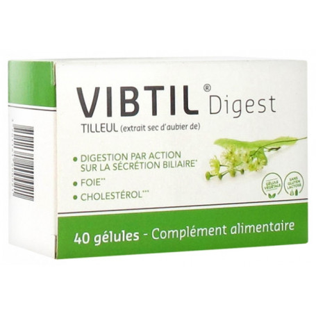 Vibtil Digest - 40 gélules - Pharmacie en ligne